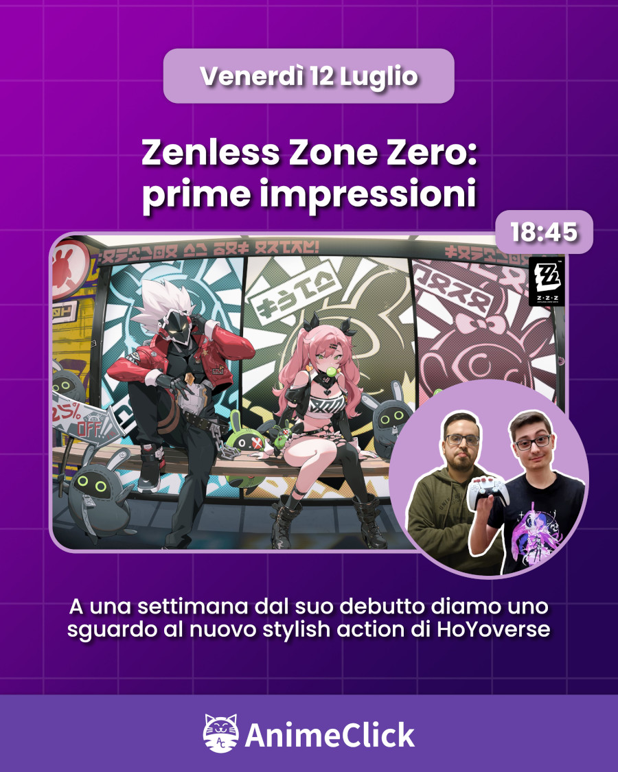 AnimeClick su Twitch: programma dall'8 al 14 luglio